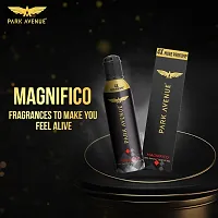 PARK AVENUE Magnifico long lasting premium perfume Deodorant Spray - For Men  (130 ml) (PC OF 2)-thumb1