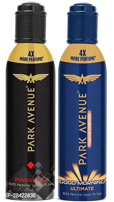 Park Avenue  Magnific, Good Morning Perfume For Men 260ml - Pack Of 2