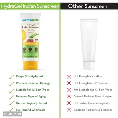 Mamaearth HydraGel Indian Sunscreen SPF50 50g-thumb5
