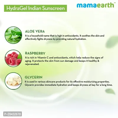 Mamaearth HydraGel Indian Sunscreen SPF50 50g-thumb3
