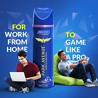 Park Avenue  Signature and Original  Collection Deodorant for Men150ml Each Strome and voyage combo (Pack of 2)-thumb3