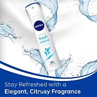 NIVEA Women Fresh Natural Deodorant, 150ml |  Long Lasting Freshness  48h Protection | Pack  OF 2 |-thumb2