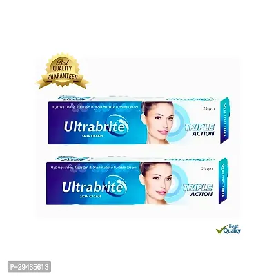 Ultrabright Triple Action Face Cream: Radiant Skin Care Formula Hydrate, Brighten, Protect 25G (PC OF 2 )-thumb0