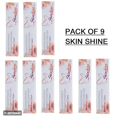 Skin Shine  Face Cream for Even Tone and Brighter Complexion | Achieve Flawless, Luminous Skin | 15g | PC OF 9 |