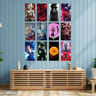 Dragon Ball G Art High Quality Glossy Posters (300 GSM) | (A4 Size) (8 x 12 in) ( Set of Posters 12)-thumb3