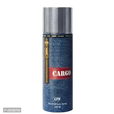 CFS Cargo Jeans Deodorant Spray for Men -All-Day Long-Lasting  Freshness for Active Men (200ml)