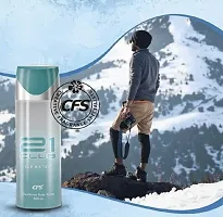 CFS 21 Club Ice Water Deodorant Spray for Men - Long-Lasting All-Day  Fresh Fragrance  ( 200ml)-thumb3