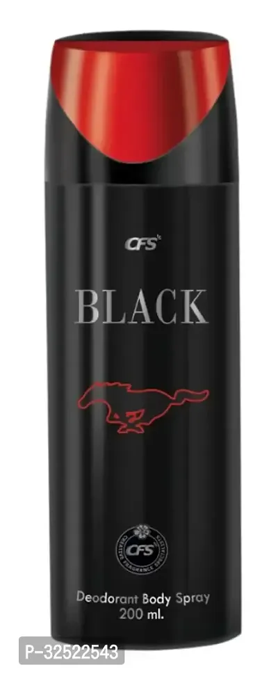 CFS Black Horse Body Spray Deodorant - Long-Lasting All-Day  Fresh Fragrance for Men ( 200ml )-thumb0