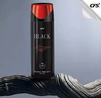 CFS Black Horse Body Spray Deodorant - Long-Lasting All-Day  Fresh Fragrance for Men ( 200ml )-thumb1