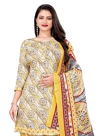 Elegant Multicoloured Cotton Floral Print Dress Material with Dupatta For Women Combo Of 2-thumb1