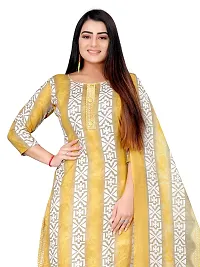 Elegant Multicoloured Cotton Floral Print Dress Material with Dupatta For Women Combo Of 2-thumb3