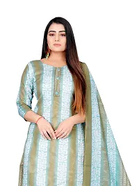 Elegant Multicoloured Cotton Floral Print Dress Material with Dupatta For Women Combo Of 2-thumb3