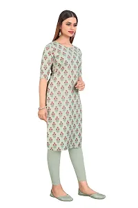 Stylish Grey Crepe Stitched Kurta For Women-thumb2