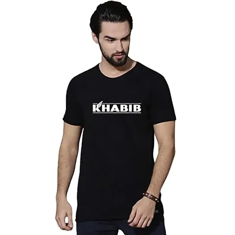 Graphic Print Men Round Neck T-Shirt