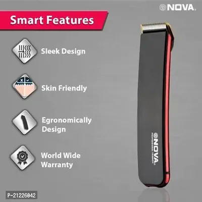 NHT 1049 Rechargeable Cordless, 30 Minutes Runtime Beard Trimmer for Me-thumb2