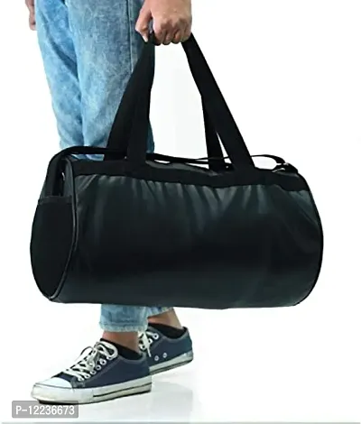 Astars Leather Gym Bag Duffel |Sholder Bag| Carry Gym Accessories| Fitness Bags |Gym Bag for Men  Women with Seperate Shoe Compartment|-thumb3