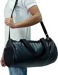 Astars Leather Gym Bag Duffel |Sholder Bag| Carry Gym Accessories| Fitness Bags |Gym Bag for Men  Women with Seperate Shoe Compartment|-thumb1