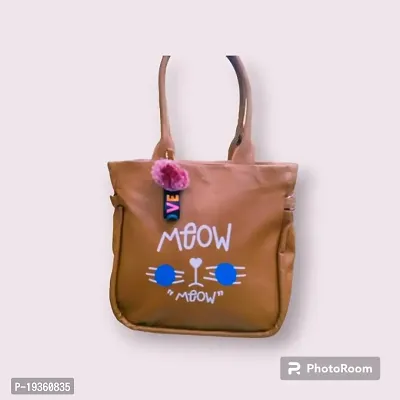 Trendy brown handbag