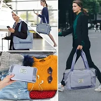 Large Capacity Travel Bag, Foldable Travel Bag, Expandable Travel Duffel Bag, Collapsible Waterproof Large Capacity Travel Handbag, Overnight Bag for Women-thumb4