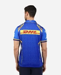 Stylish Blue Polycotton Rohit Sharma 45 Mi Cricket Team Full Sleeve Jersey T-Shirt For Men-thumb2