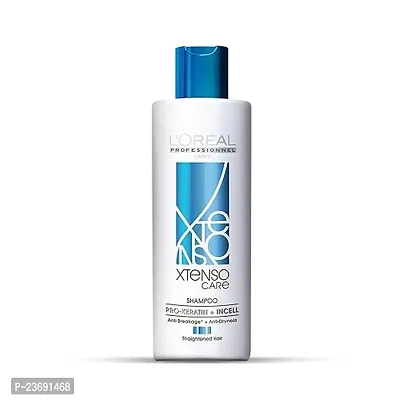 L'OREAL PROFESSIONNEL PARIS Xtenso Care Shampoo For Straightened Hair, 250 ML |Shampoo for Starightened Hair|Shampoo with Pro Keratin  Incell Technology