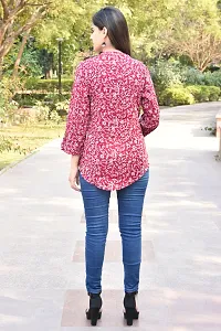 Stylish Printed Rayon Top for Women-thumb1