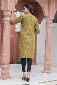 Trendy Khadi Cotton Kurta for Women-thumb2