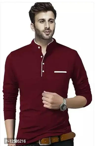 Reliable Cotton Solid Tshirt For Men-thumb0