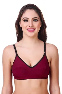 In Beauty Premium Cotton Fabric Bras Pack of six-thumb1