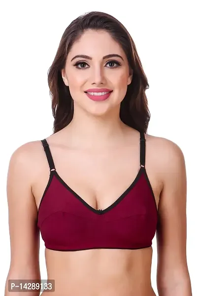 In Beauty Premium Cotton Fabric Bras Pack of six-thumb2