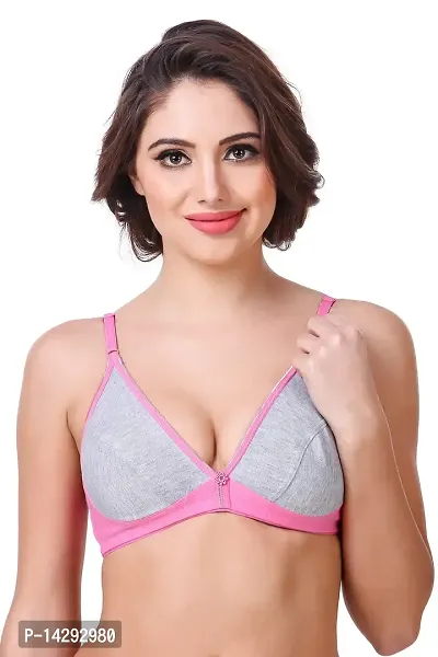 In Beauty Cotton Rich Non-Padded Non-Wired T-Shirt Bra-thumb2