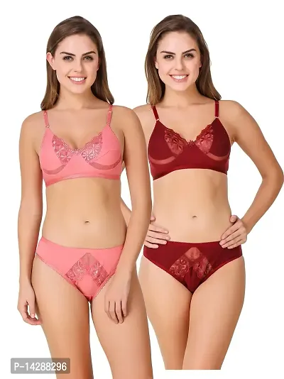 In Beauty Bra and Panty Set