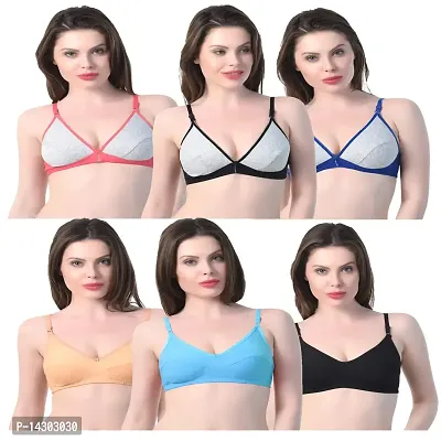 In Beauty Cotton Bra Pack of 6