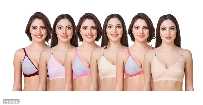 In Beauty Cotton Bra Pack of six-thumb0