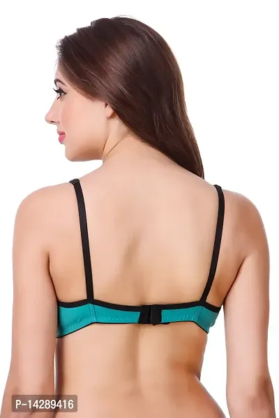 In Beauty Comfortable Soft Fabric Bras Pack of Three-thumb4