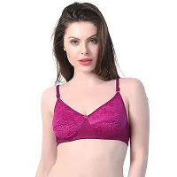 In Beauty Pack of 6 Cotton Bra-thumb1