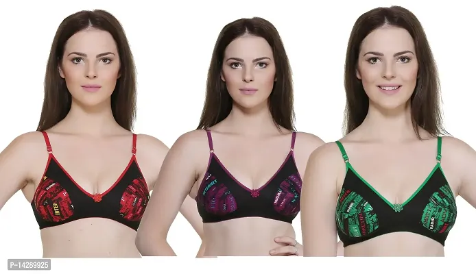 In Beauty Comfortable Soft Fabric Bras Combo hellip;
