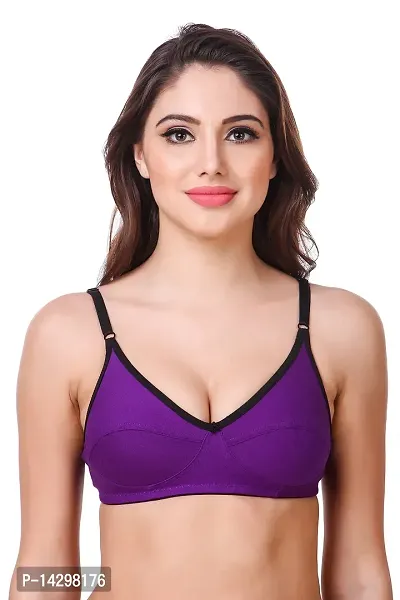 In Beauty Premium Cotton Fabric Bras Pack of six-thumb3