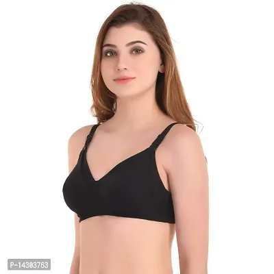 In Beauty Women's Non Padded Mother/Maternity/Nursing Bra (Pack of 3) (Size 30 to 44)-thumb3