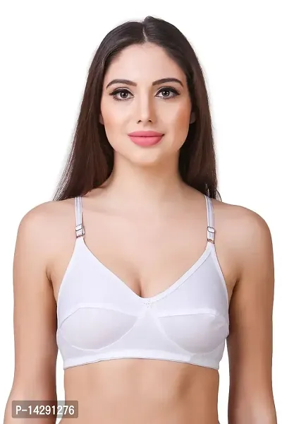 In Beauty Premium Cotton Fabric Bras Pack of six-thumb3