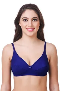 In Beauty Softskin Plus-Size Cotton Full Coverage Bra (Pack of 3)-thumb1