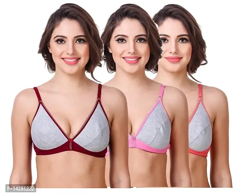 In Beauty mante Women's Non Wired T Shirt Bra