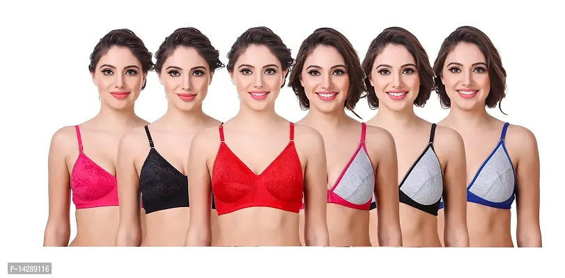 In Beauty Cotton Fabric Bra