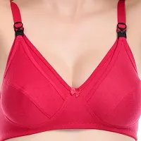 In Beauty Women's Non Padded Mother/Maternity/Nursing Bra (Pack of 3) (Size 30 to 44)-thumb4