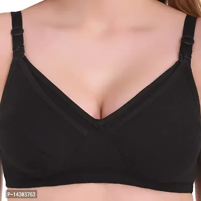 In Beauty Women's Non Padded Mother/Maternity/Nursing Bra (Pack of 3) (Size 30 to 44)-thumb5