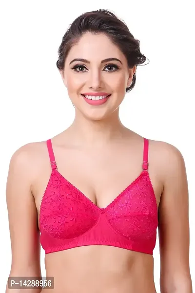 In Beauty Premium Cotton Fabric Bras Pack of six-thumb2