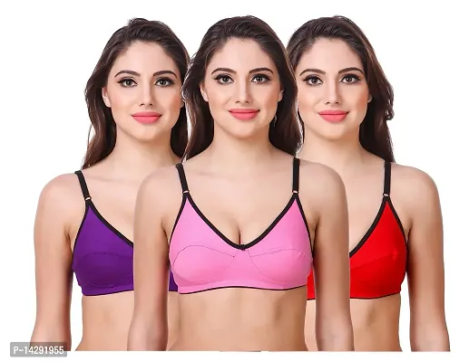 In Beauty Lovable Bras Pack of Three-thumb0