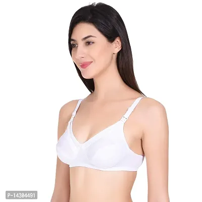 In Beauty Women's Cotton Non-Padded Non-Wired Full-Coverage Bra-Pack of 2-thumb3