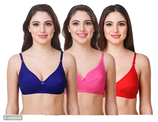 Buy In Beauty Women's Perfecto Full Cup Everyday Plus Size Cotton Bra  Online In India At Discounted Prices