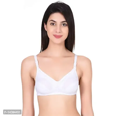 In Beauty Women's Cotton Non-Padded Non-Wired Full-Coverage Bra-Pack of 2-thumb2